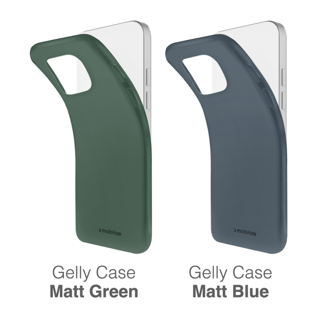 Mobilize Rubber Gelly Case Samsung Galaxy A35 5G A356B Matt grün