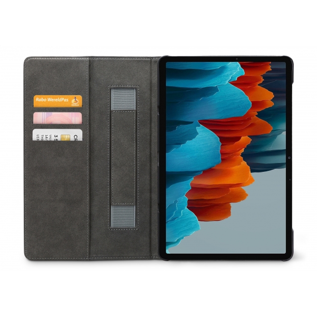Mobilize Premium Folio Case Samsung Galaxy Tab S7 / Tab S8 schwarz