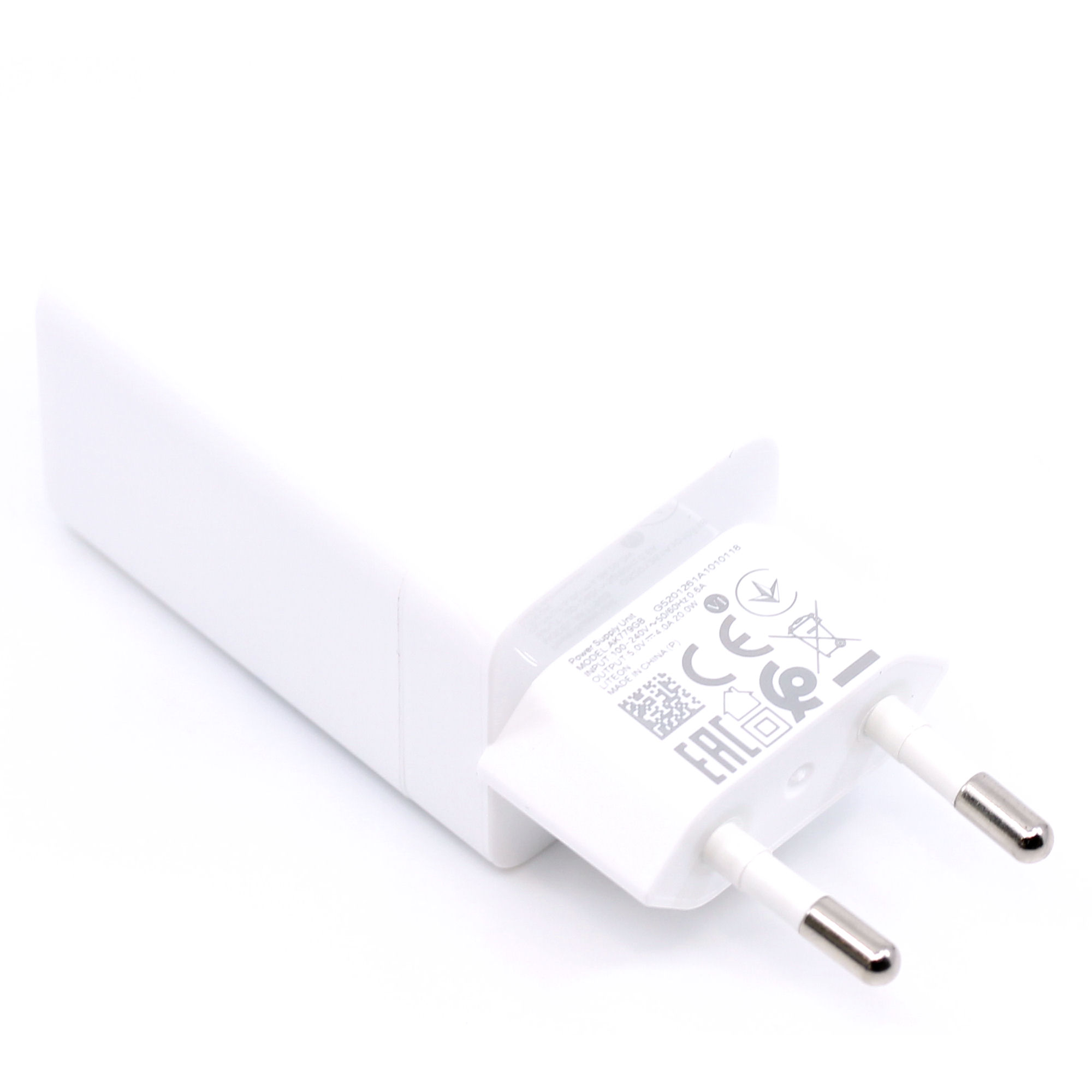 Oppo Ladegerät AK779GB 20W USB Typ-A VOOC 3.0 weiß
