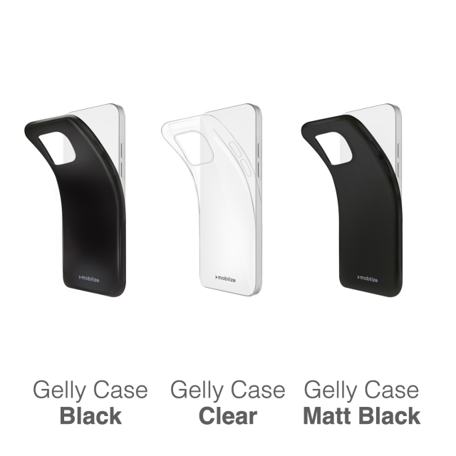 Mobilize Rubber Gelly Case Samsung Galaxy A55 5G A556B Matt schwarz