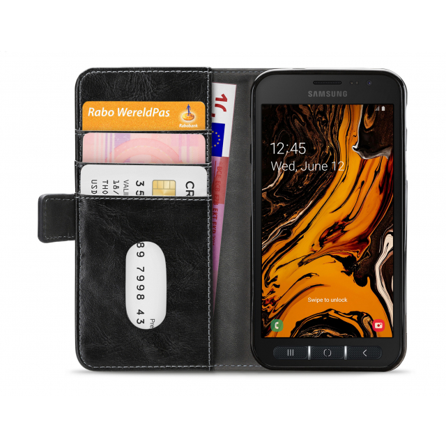 Mobilize Elite Gelly Wallet Book Case Samsung Galaxy Xcover 4s G398F schwarz
