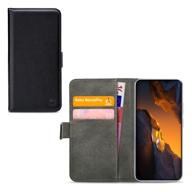 Mobilize Classic Gelly Wallet Book Case Xiaomi Poco F5 5G schwarz