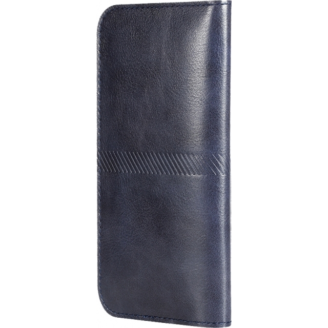 Rock Universal Wallet Case Medium 4,3 - 4,7 Zoll dunkelblau z.B. iPhone 6 6s