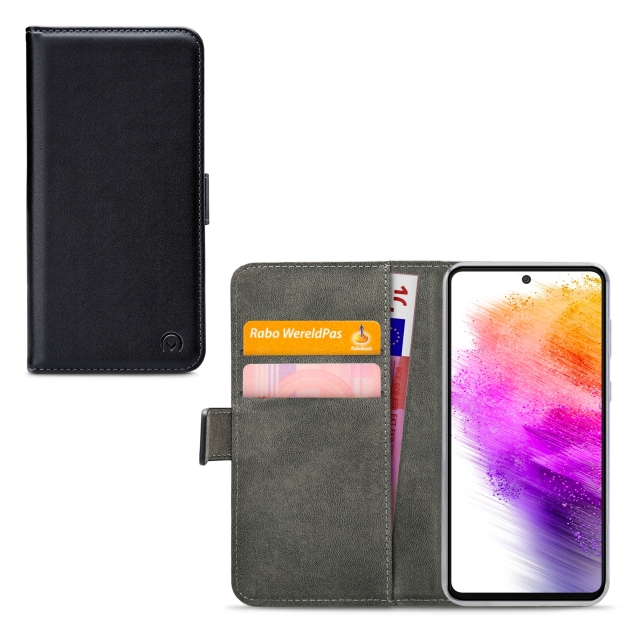 Mobilize Classic Gelly Wallet Book Case Samsung Galaxy A73 5G A736B schwarz