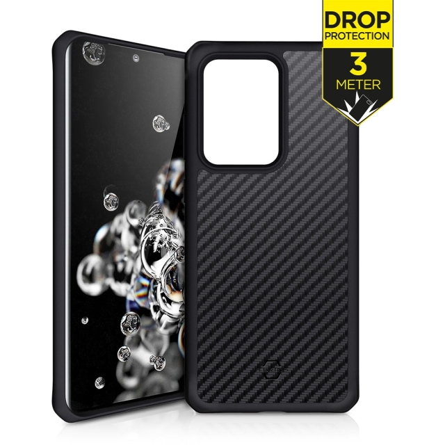 ITSKINS Level 2 HybridFusion for Samsung Galaxy S20 G980F Ultra Carbon