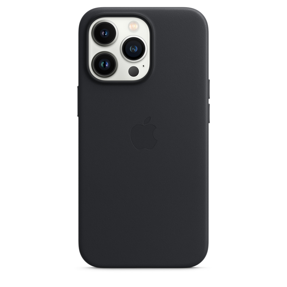 Apple iPhone 13 Pro Leather Case mit MagSafe MM1H3ZM/A schwarz