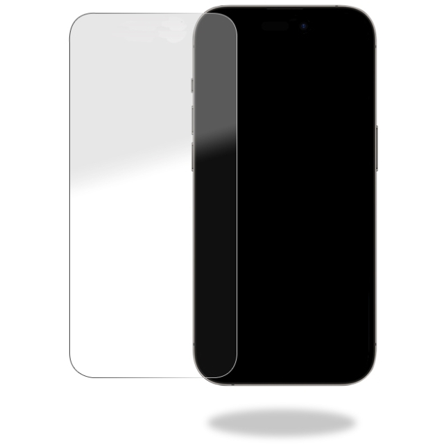 My Style Tempered Glass Schutzfolie für Apple iPhone 15/15 Pro Clear