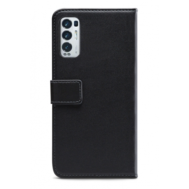 Mobilize Classic Gelly Wallet Book Case OPPO Reno5 Pro Plus 5G schwarz