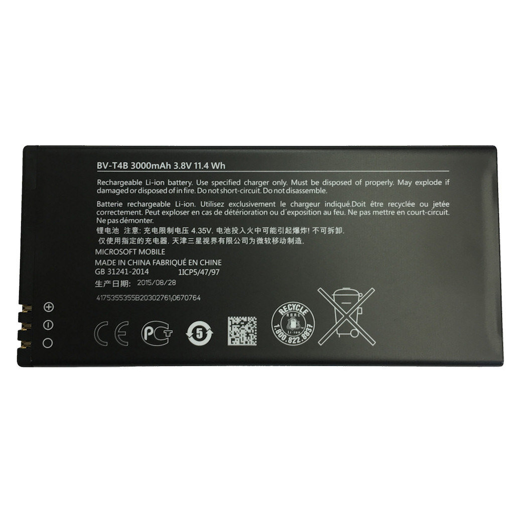 Akku Original Microsoft BV-T4B  LiIon Lumia 640 XL