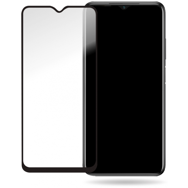 Mobilize Fullscreen Safety tempered Glass Schutzfolie Xiaomi Poco M3 schwarz
