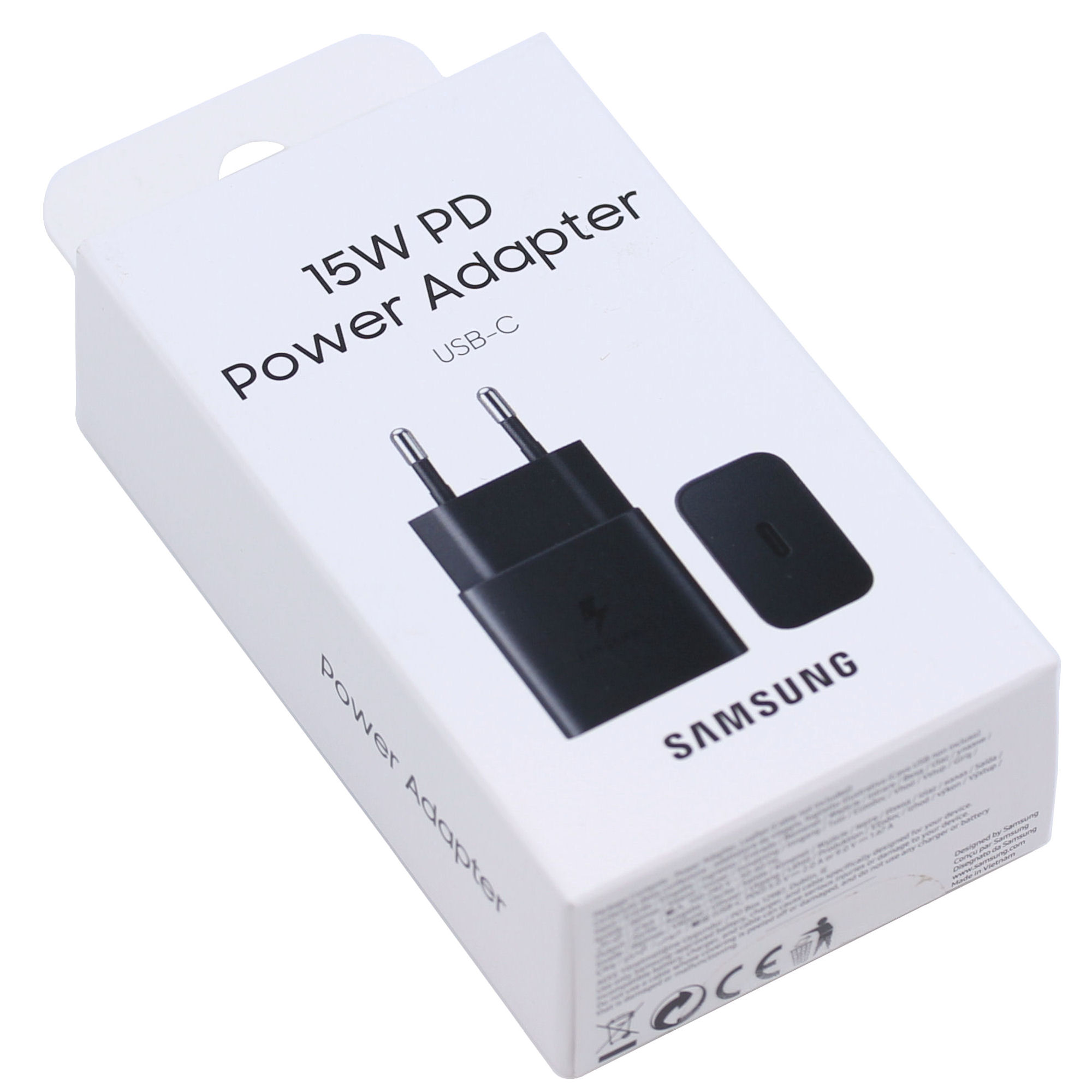Samsung Ladegerät EP-T1510NBEGEU 15W USB Typ-C schwarz