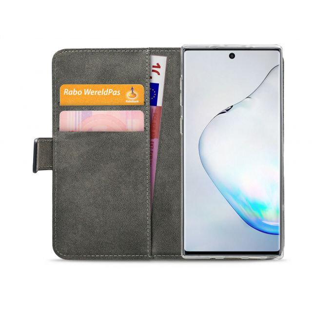 Mobilize Classic Gelly Wallet Book Case Samsung Galaxy Note 10 N970F schwarz
