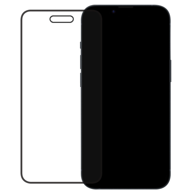 Mobilize CURVED tempered Glass Apple iPhone 15 schwarz