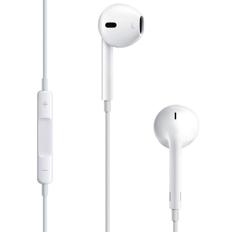 Headset EarPods Original Apple iPhone MD827ZM/A white