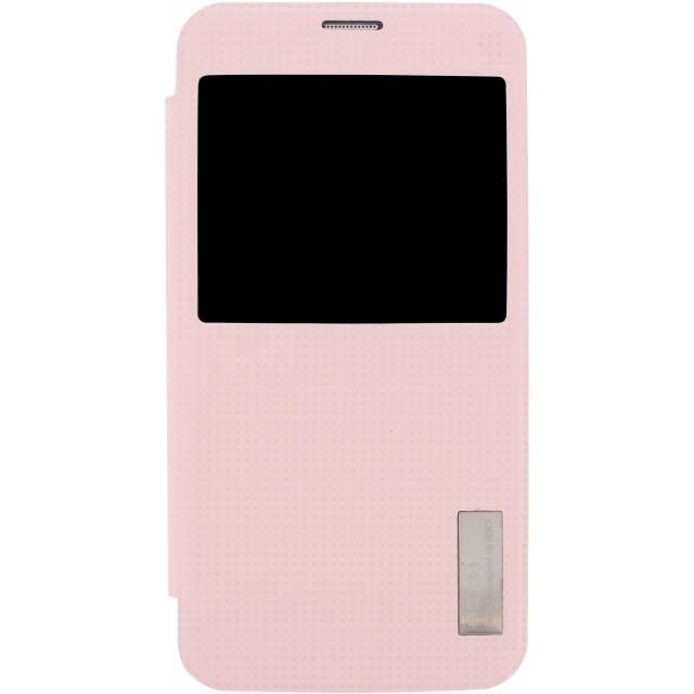 Rock Elegant Side Flip Case Samsung Galaxy S5 G900F G901F rosa