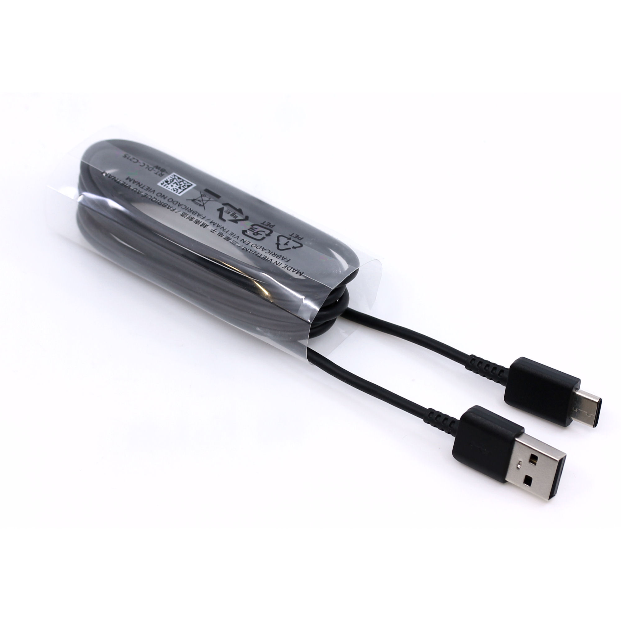 Samsung Datenkabel RT-DLC-C215-BW USB Typ-A auf Typ-C 1,5m schwarz
