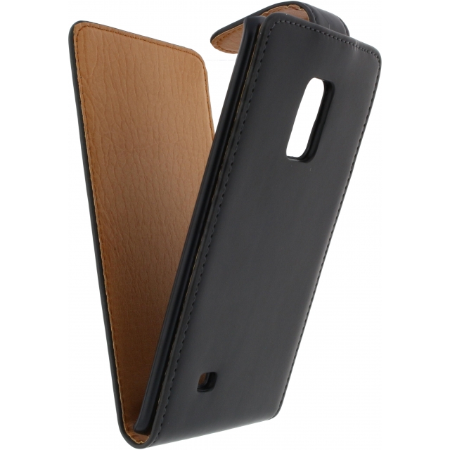 Basic Flip Case Samsung Galaxy Note Edge N915F schwarz
