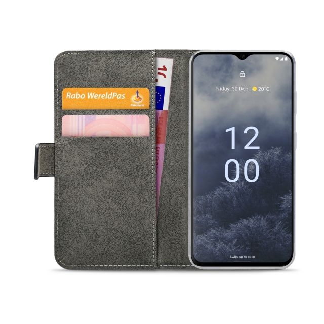 Mobilize Classic Gelly Wallet Book Case Nokia G60 5G schwarz