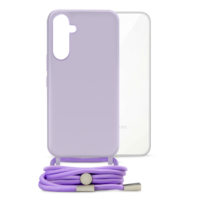 Mobilize Lanyard Gelly Case for Samsung Galaxy A54 5G A546B Pastel Purple