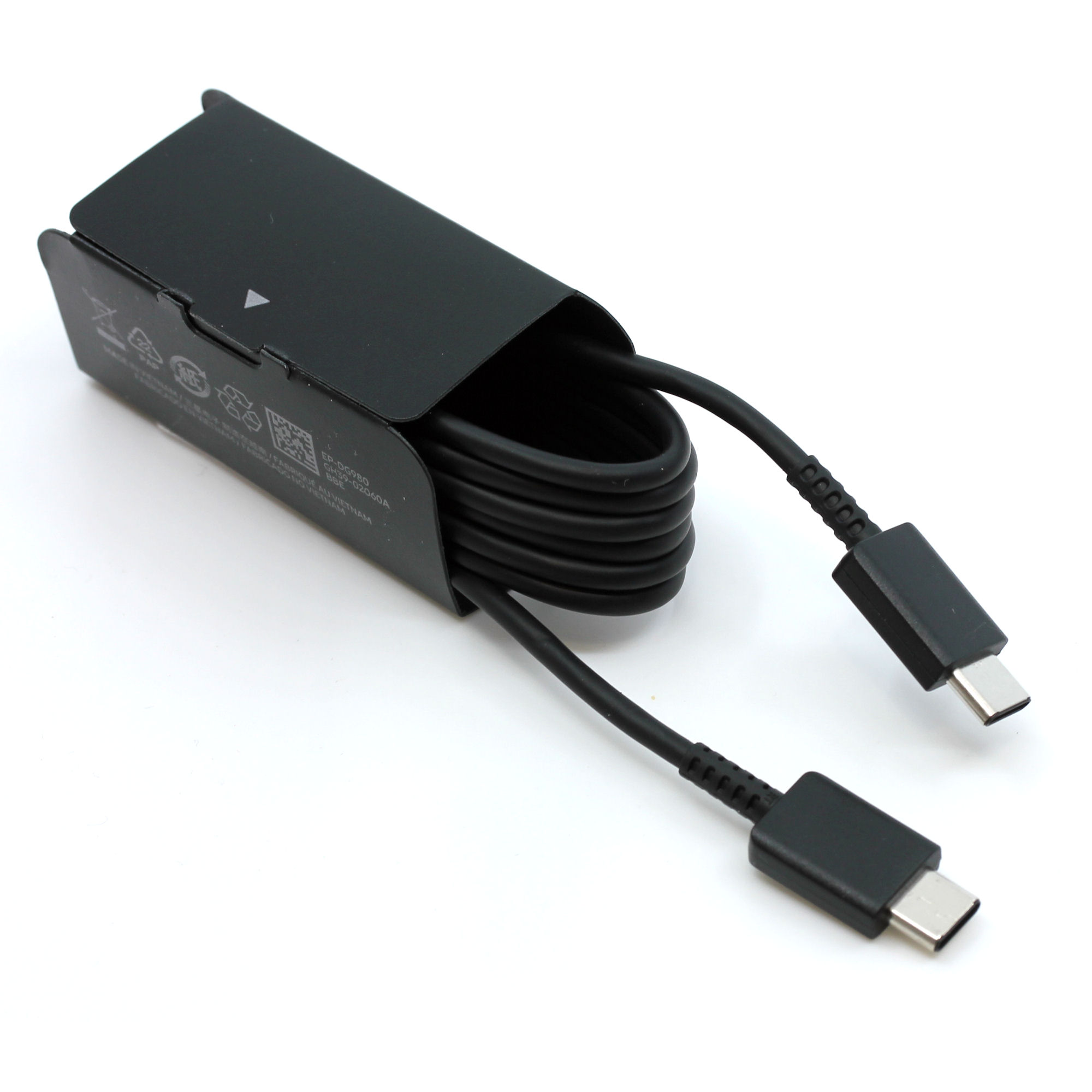 Samsung Datenkabel EP-DG980BBE USB Typ-C auf Typ-C 1m schwarz