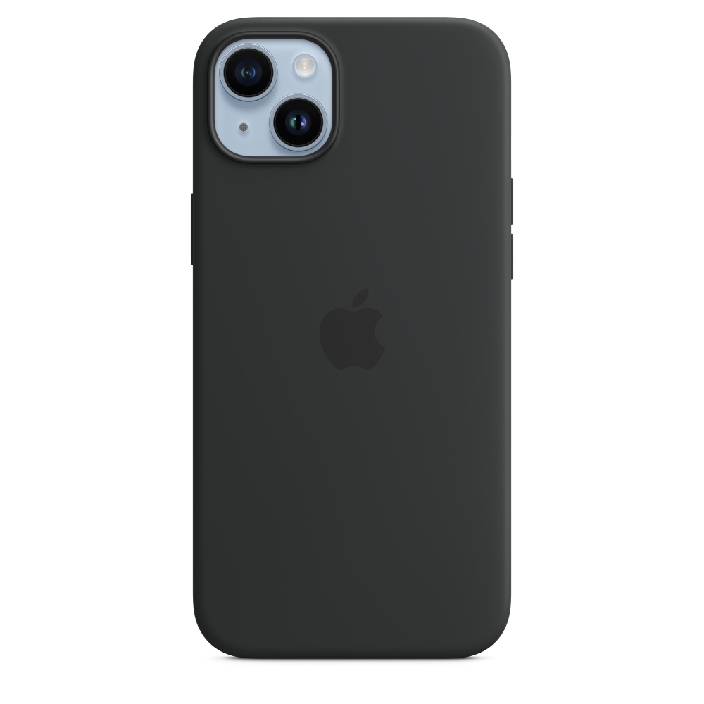 Apple iPhone 14 Plus Silicone Case mit MagSafe MPT33ZM/A schwarz
