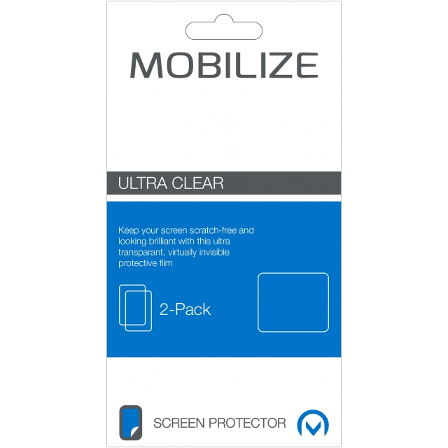 Mobilize Clear Schutzfolie 2 Stück Apple iPhone 5 5C 5S SE