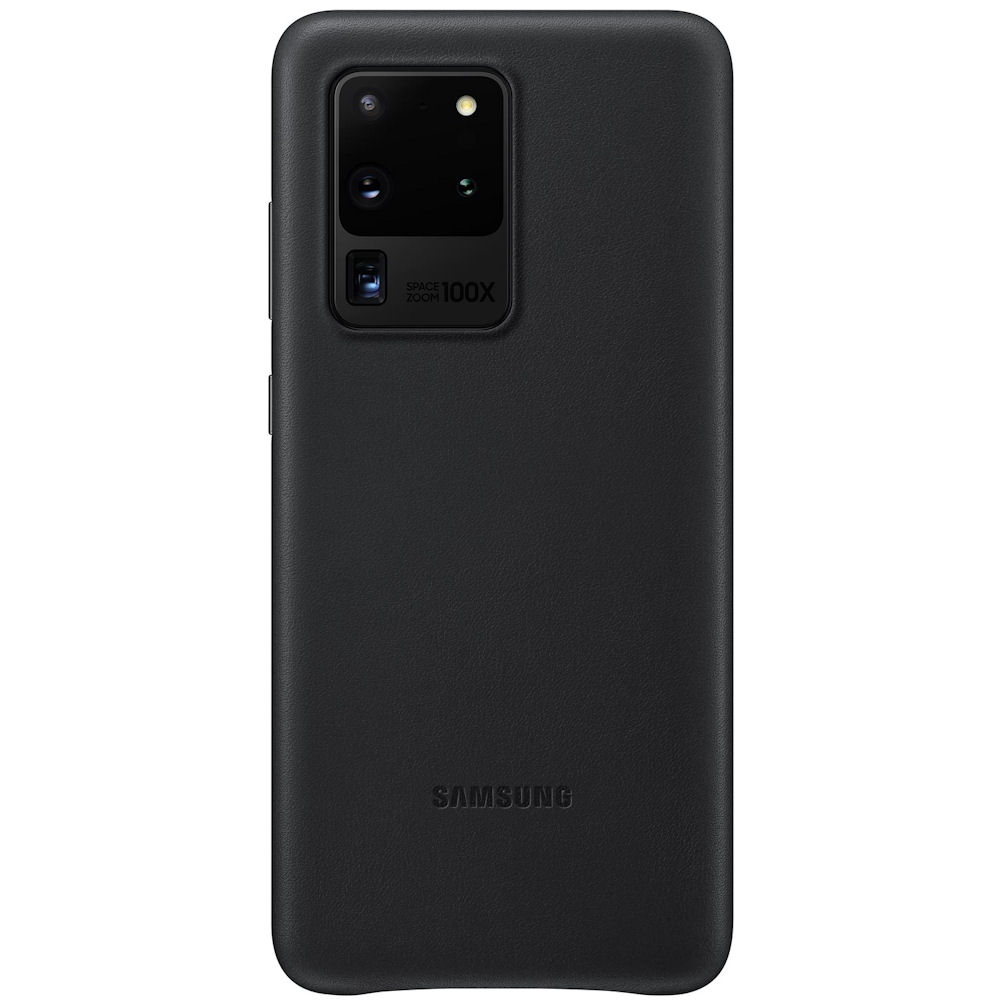 Leather Cover Samsung Galaxy S20 Ultra G988B EF-VG988LB schwarz