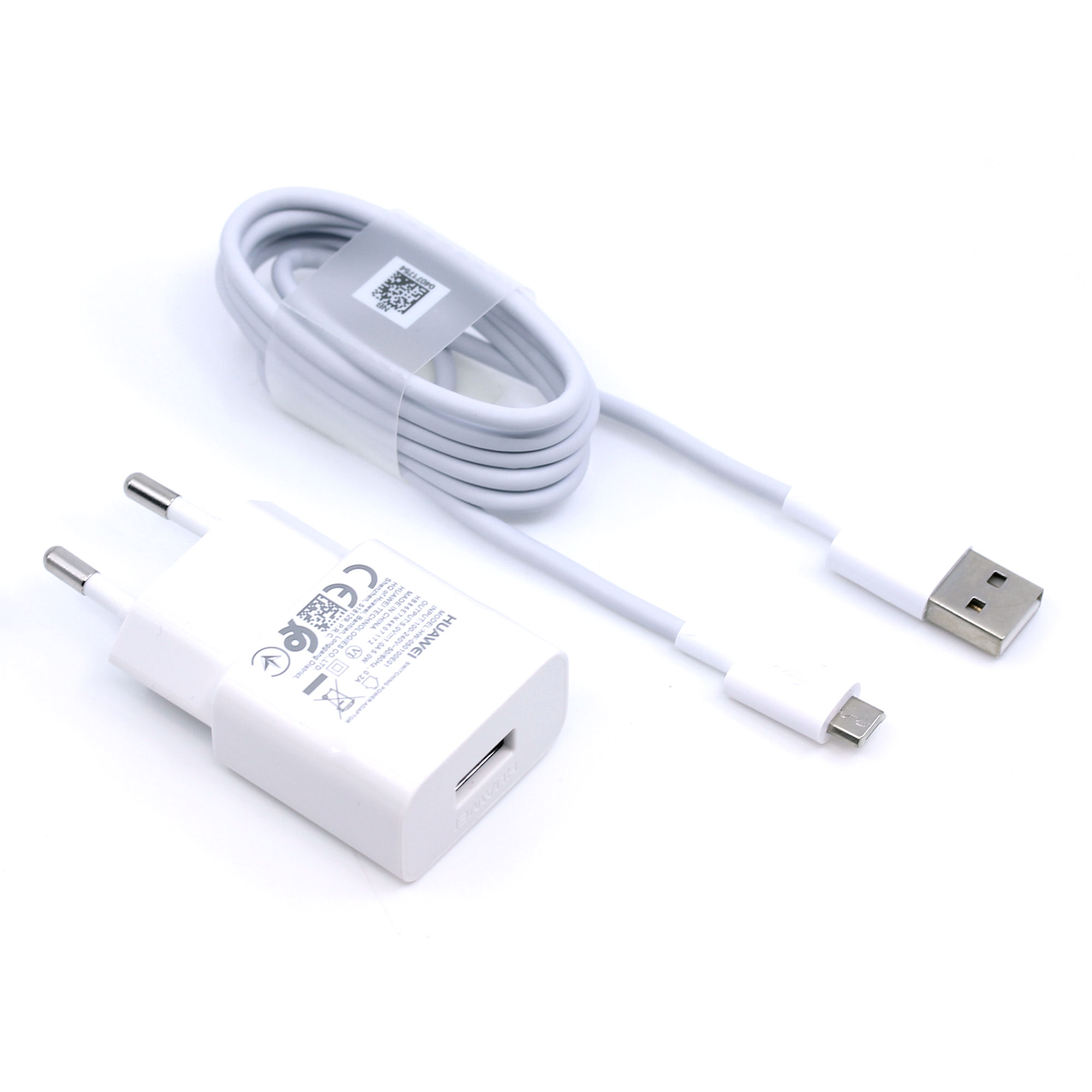 Huawei Ladegerät HW-050100E01 1A mit Micro-USB Kabel weiß