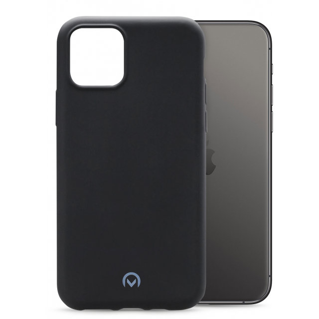 Mobilize Rubber Gelly Case iPhone 11 Pro Max Matt schwarz