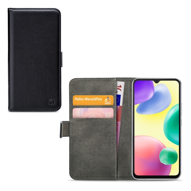 Mobilize Classic Gelly Wallet Book Case Xiaomi Redmi 10A 4G schwarz