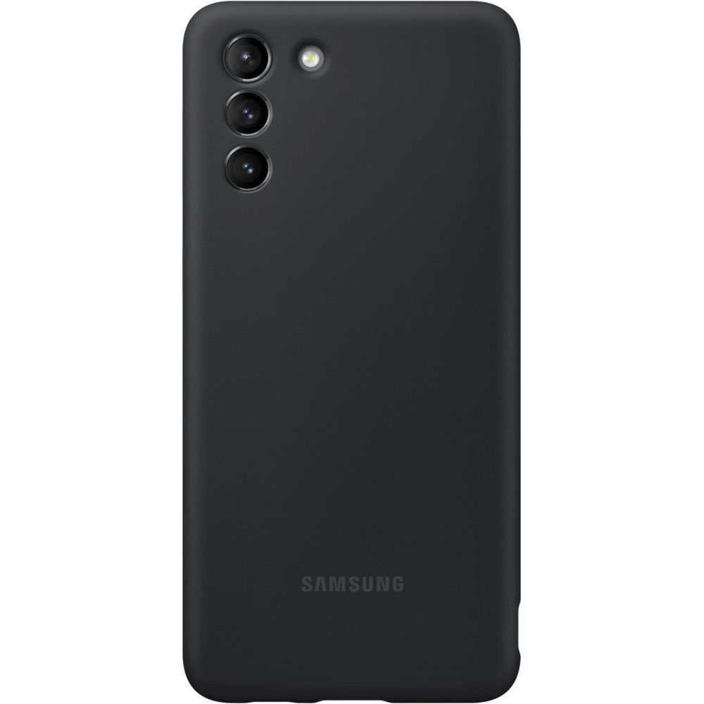 Silikon Cover Samsung Galaxy S21 Plus G996B EF-PG996TB schwarz