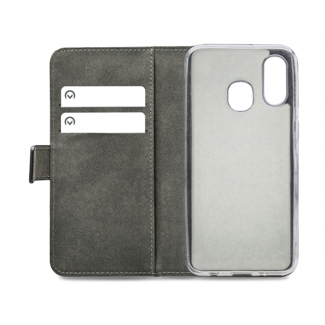 Mobilize Classic Gelly Wallet Book Case Samsung Galaxy A40 A405F schwarz