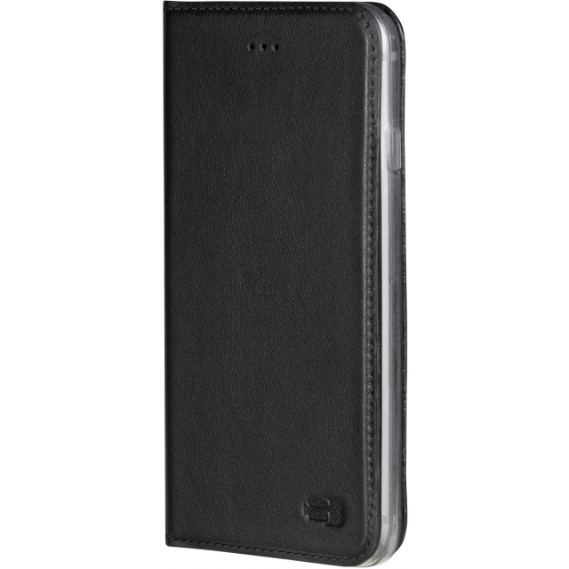 Senza Authentic Leather Booklet Apple iPhone 7 Plus 8 Plus Pure Black