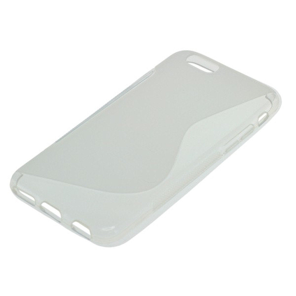 Rubber Case Wave Apple iPhone 6 6s transparent