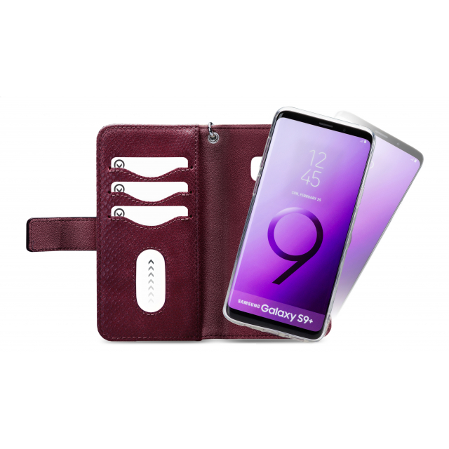 Mobilize 2in1 Gelly Wallet Zipper Case Samsung Galaxy S9 Plus Bordeaux