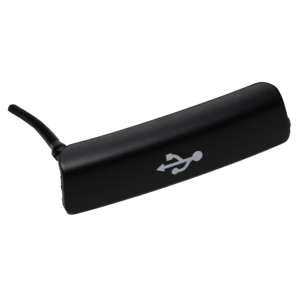 Original Samsung XCover 2 S7710 USB-Abdeckung Verschlusskappe schwarz