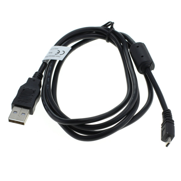 USB Datenkabel für Nikon CoolPix P300, P310, P330, P4, P50, P500, P5000, P510, P5100, P520, P530