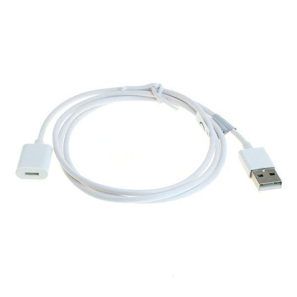 USB Ladekabel kompatibel zu Apple Pencil 1 weiß