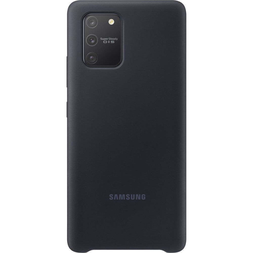 Silikon Cover Samsung Galaxy S10 Lite G770F EF-PG770TB schwarz