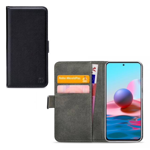 Mobilize Classic Gelly Wallet Book Case Xiaomi Redmi Note 10 5G schwarz