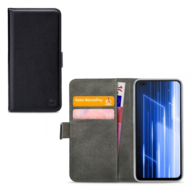 Mobilize Classic Gelly Wallet Book Case realme X50 5G schwarz
