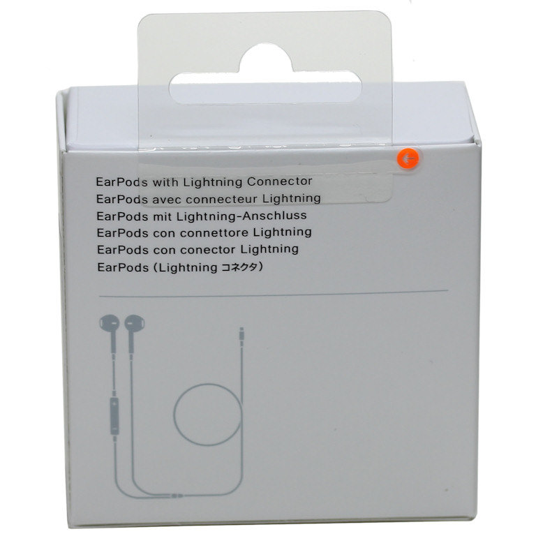 Headset EarPods Original Apple iPhone MMTN2ZM/A Lightning white BLISTER