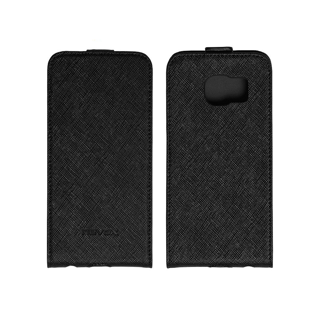 nevox RELINO Flip Tasche für Samsung Galaxy S6 edge G925F schwarz