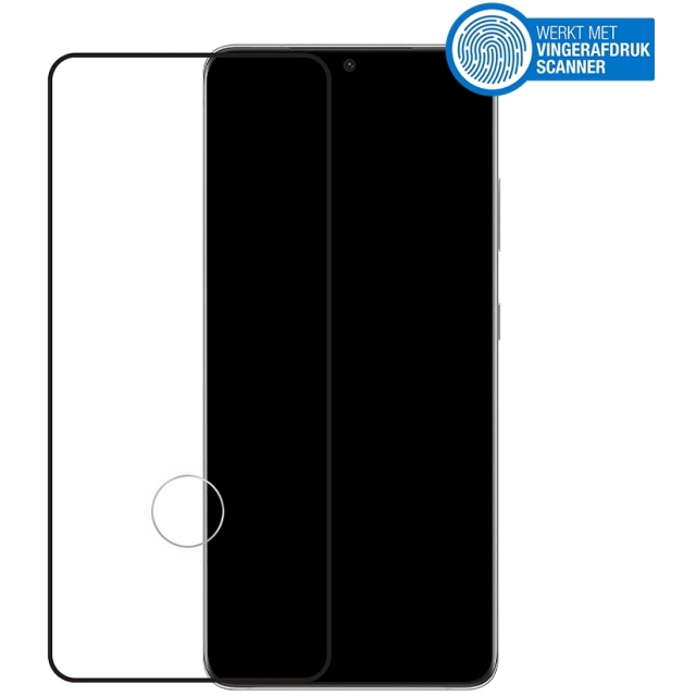 Mobilize CURVED Safety tempered Glass Schutzfolie Samsung Galaxy S21 Ultra schwarz