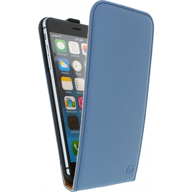 Mobilize Ultra Slim Flip Case Apple iPhone 6 Plus dunkelblau