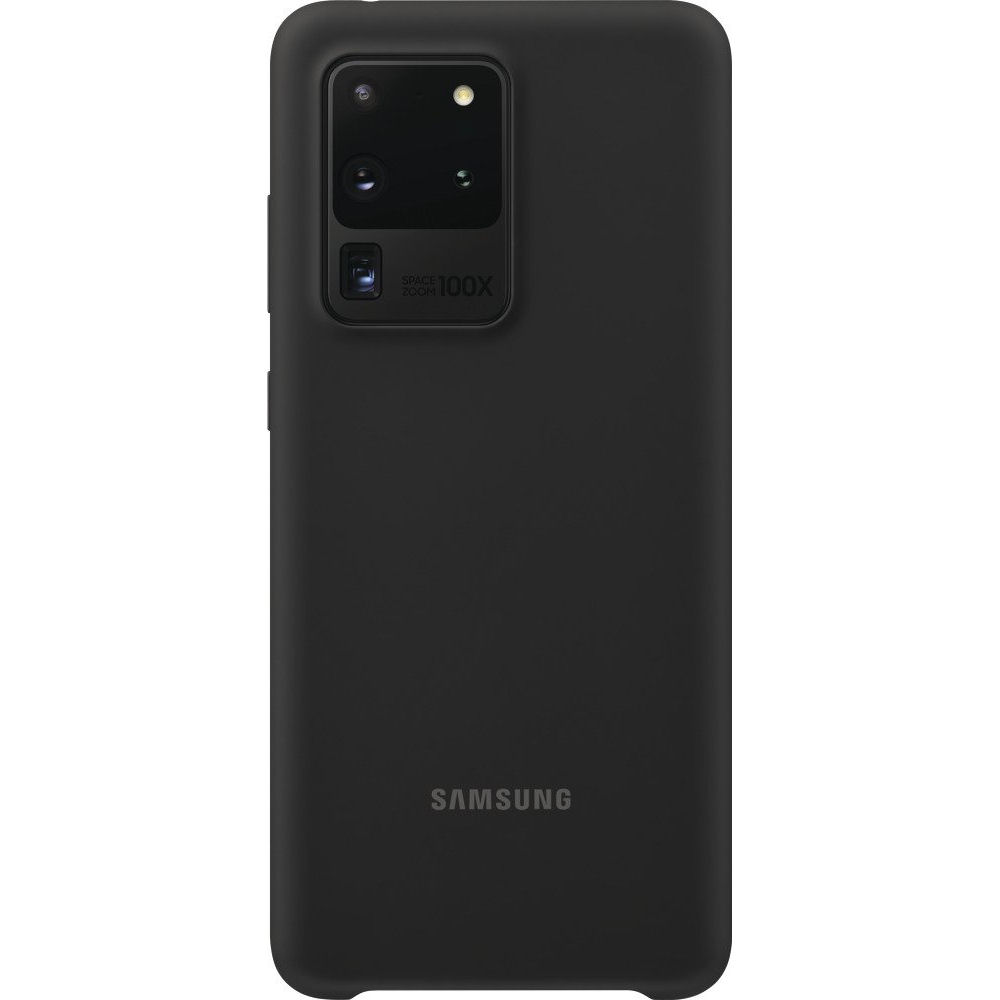 Silikon Cover Samsung Galaxy S20 Ultra G988B EF-PG988TB schwarz