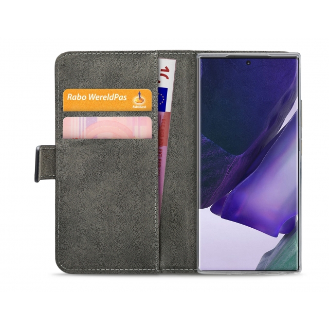 Mobilize Classic Gelly Wallet Book Case Samsung Galaxy Note 20 Ultra N988B schwarz