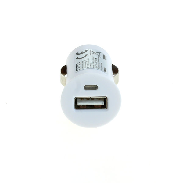 KFZ-Ladekabel auf USB 1 A weiß