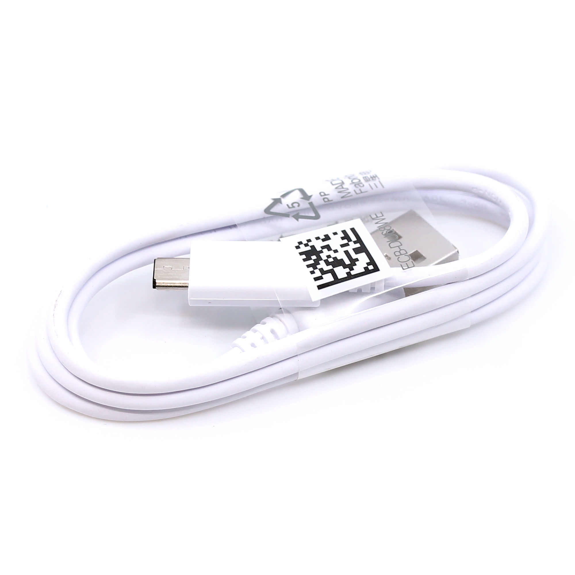 Datenkabel USB Original Samsung ECB-DU68WE 80 cm MicroUSB white