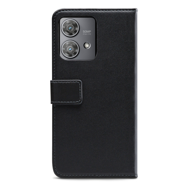 Mobilize Classic Gelly Wallet Book Case Motorola Edge 40 Neo schwarz